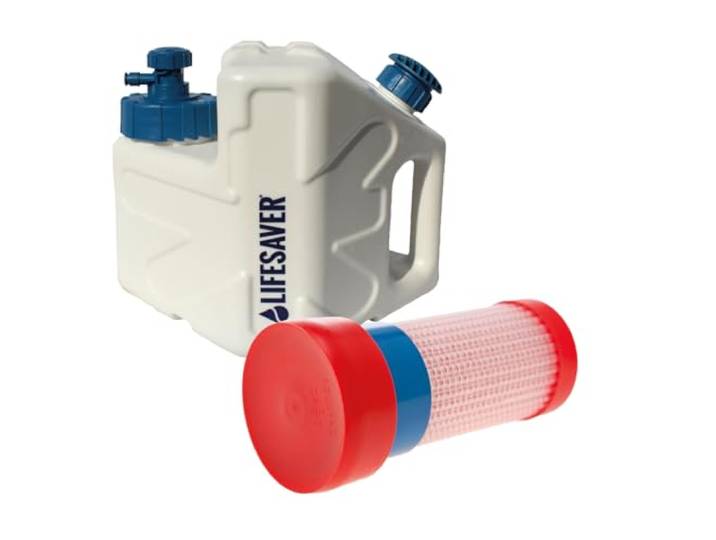 LifeSaver® Cube Ersatz Filterkartusche für Wasserfilter Kanister Pumpe Filtert 99,9999% aller Bakterien Wasseraufbereitung Trinkwasser Camping bis zu 5.000 Liter Tragbarer Wasserentkeimer