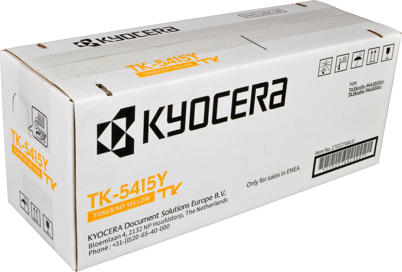 Kyocera TK 5415Y Toner cartridge - Geel - Origineel