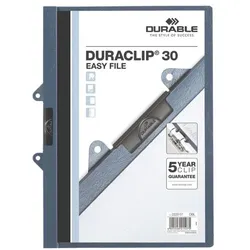 Durable Klemmhefter »Duraclip Easy File« blau, 22x31 cm