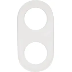 Hager Serie Glas, Rahmen 2fach f. HWM