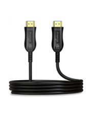 MEDIARANGE HDMI High Speed Ethernet Kabel AOC 18Gibt/s 15m Digital/Display/Video Netzwerk 15 m (MRCS223)