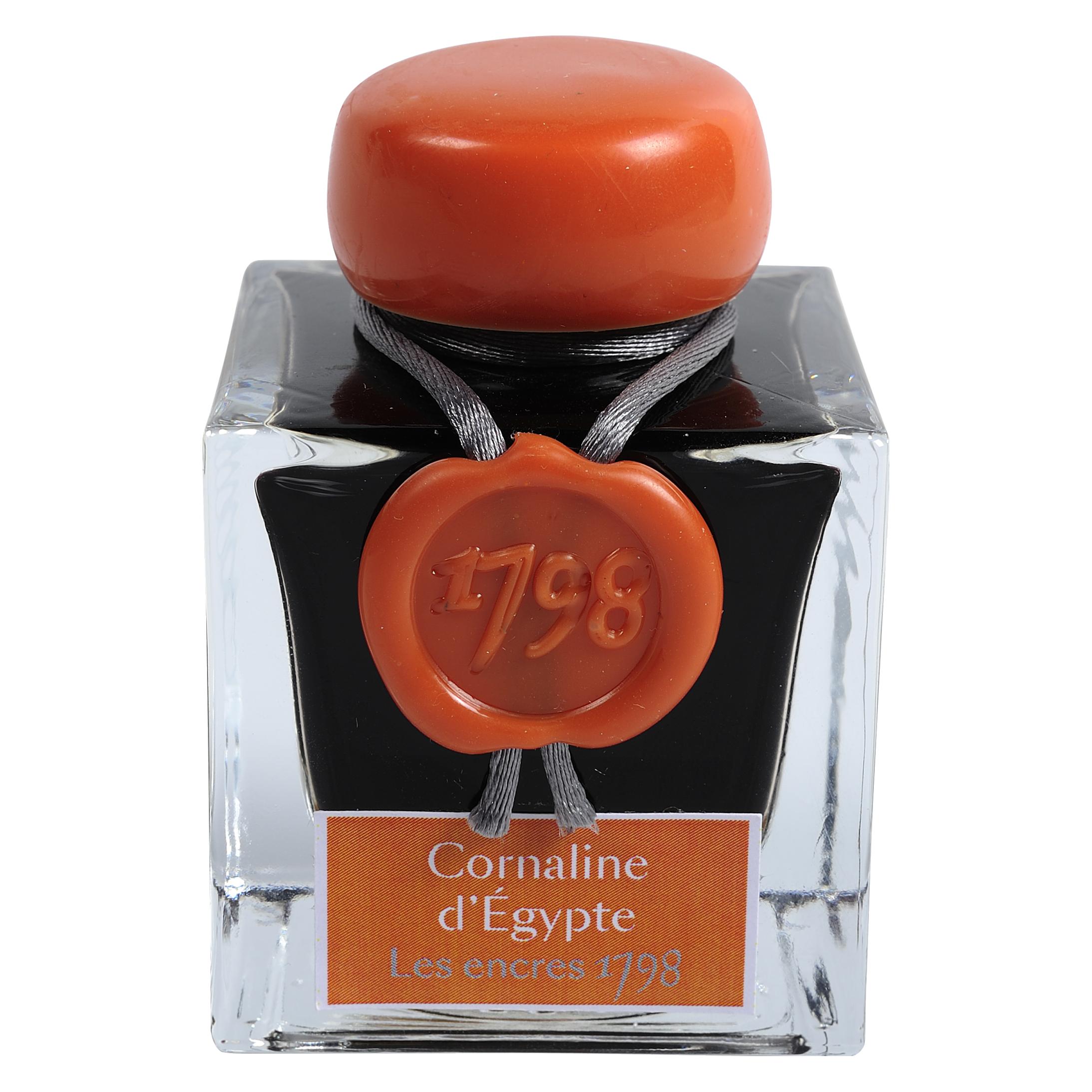 Jacques Herbin Schreiben (Orange, Silber, 50 ml) (15556JT)