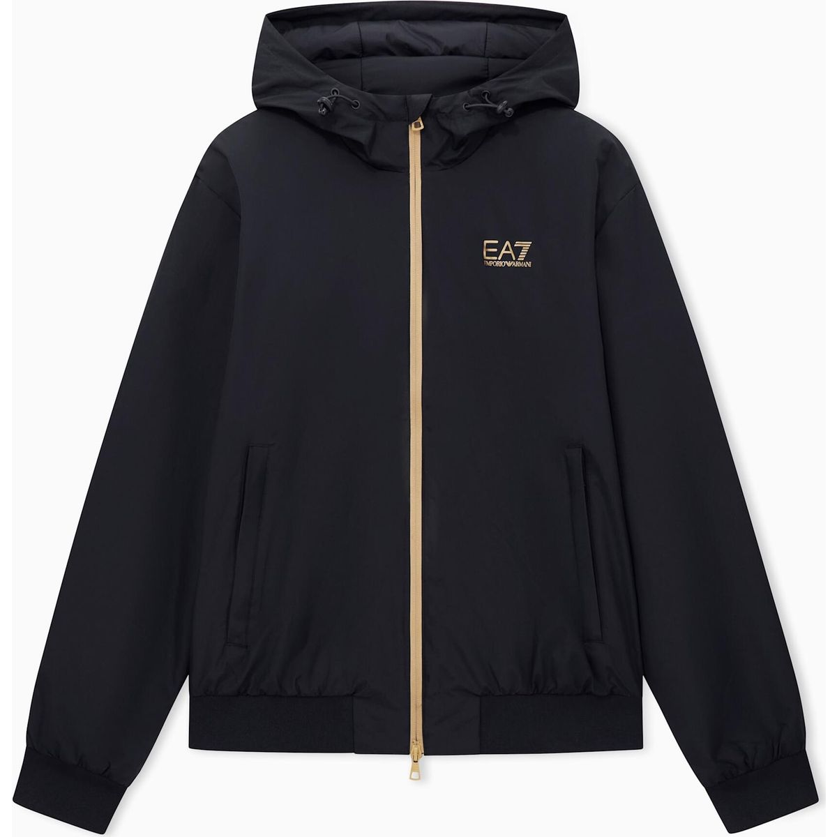 EA7 Train Core ID M Hooded PA - Train Core ID M Hooded PA black (0208) 4XL 8NPB21 PNFZZ-0208-4XL