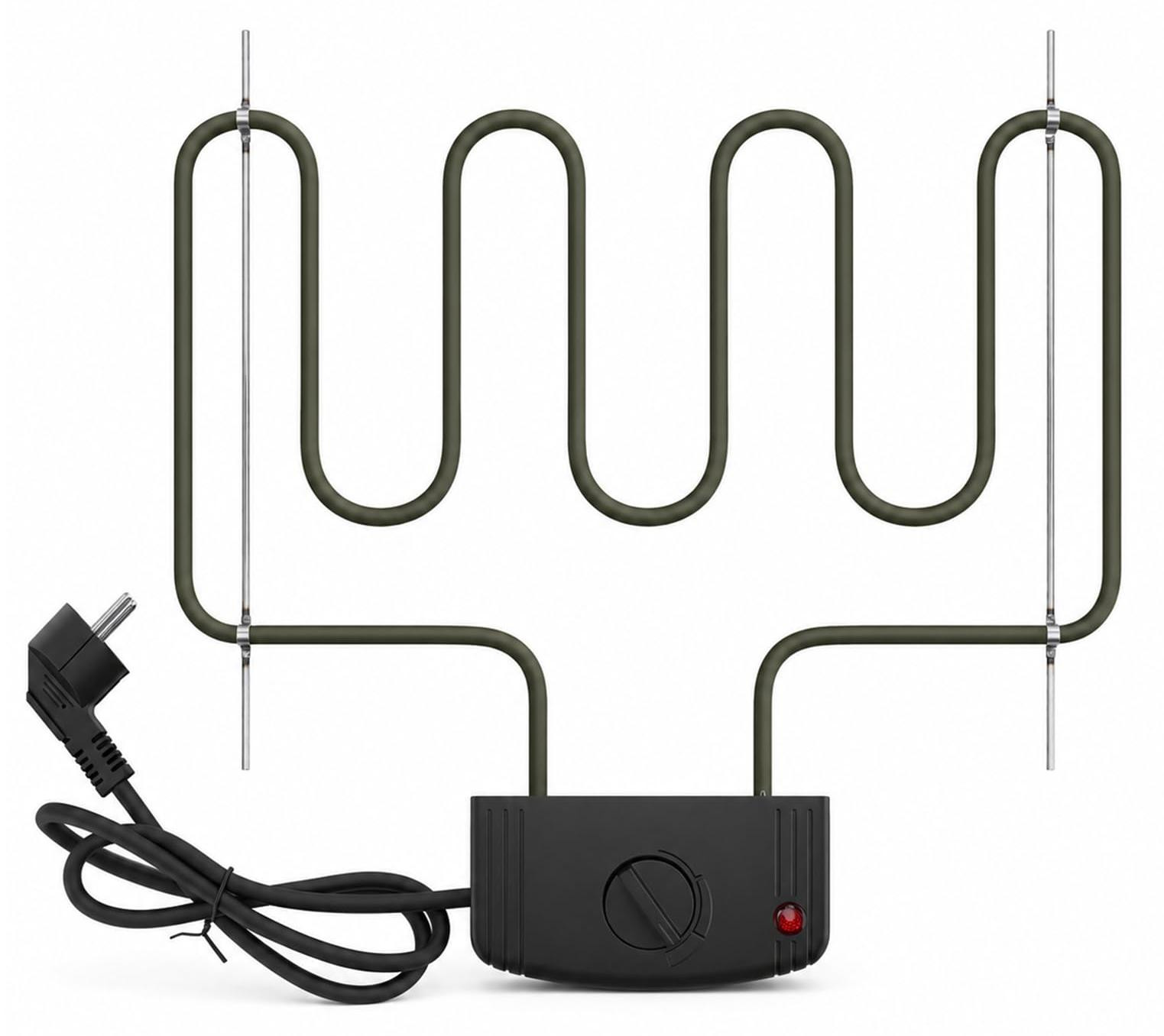 Lustrens Elektrisch Verwarmingselement - Universele verwarmingsspiraal voor rookovens