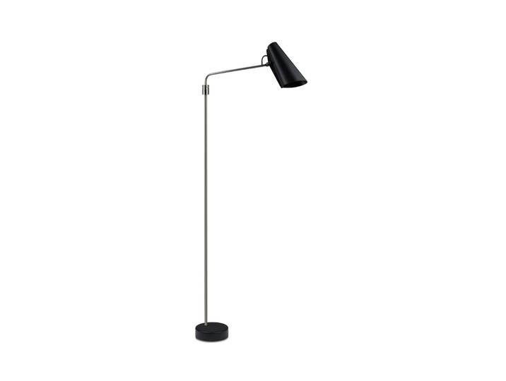 Birdy Lampadaire Swing Black/Steel - Northern Birdy Swing - Salon / séjour - Design - Métal - Avec abat-jour