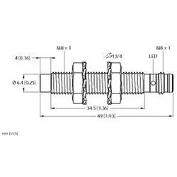 Turck Sensor NI3-EG08-AP6X-V1131