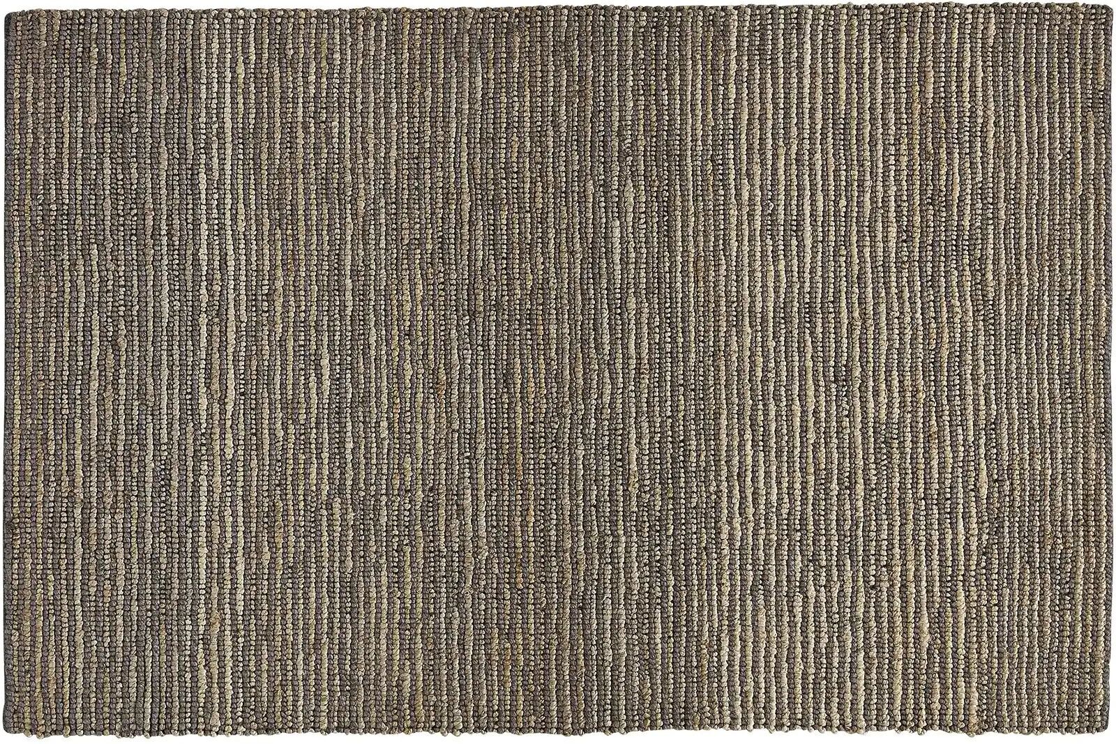 Höffner Handweb-Teppich  Kima ¦ braun ¦ Jute,Wolle ¦ Maße (cm): B: 80