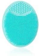 Useful Little Things Manual Soft Silicone Facial Cleansing Brush And Exfoliator Pad green