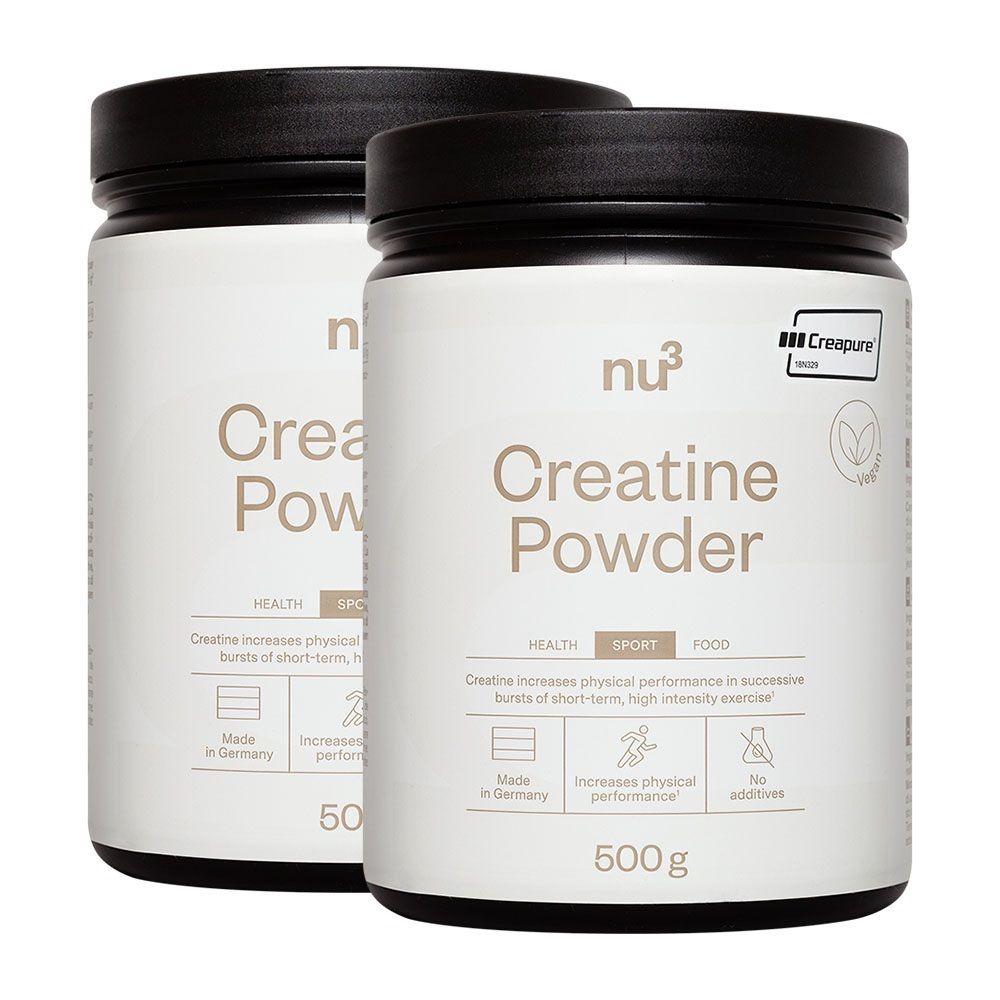 nu3 Creatine, Pulver 2x500 g