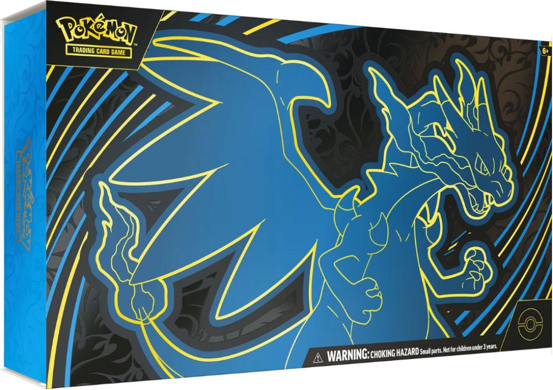 TCG Mega Charizard X ex Ultra Premium Collection 10-10065-109beschädigt