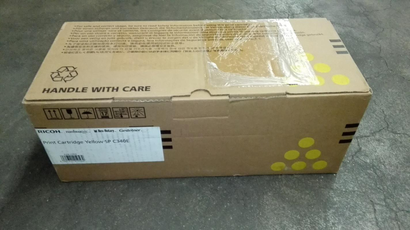 Ricoh Originele Toner Cartridge Geel, 1 stuk