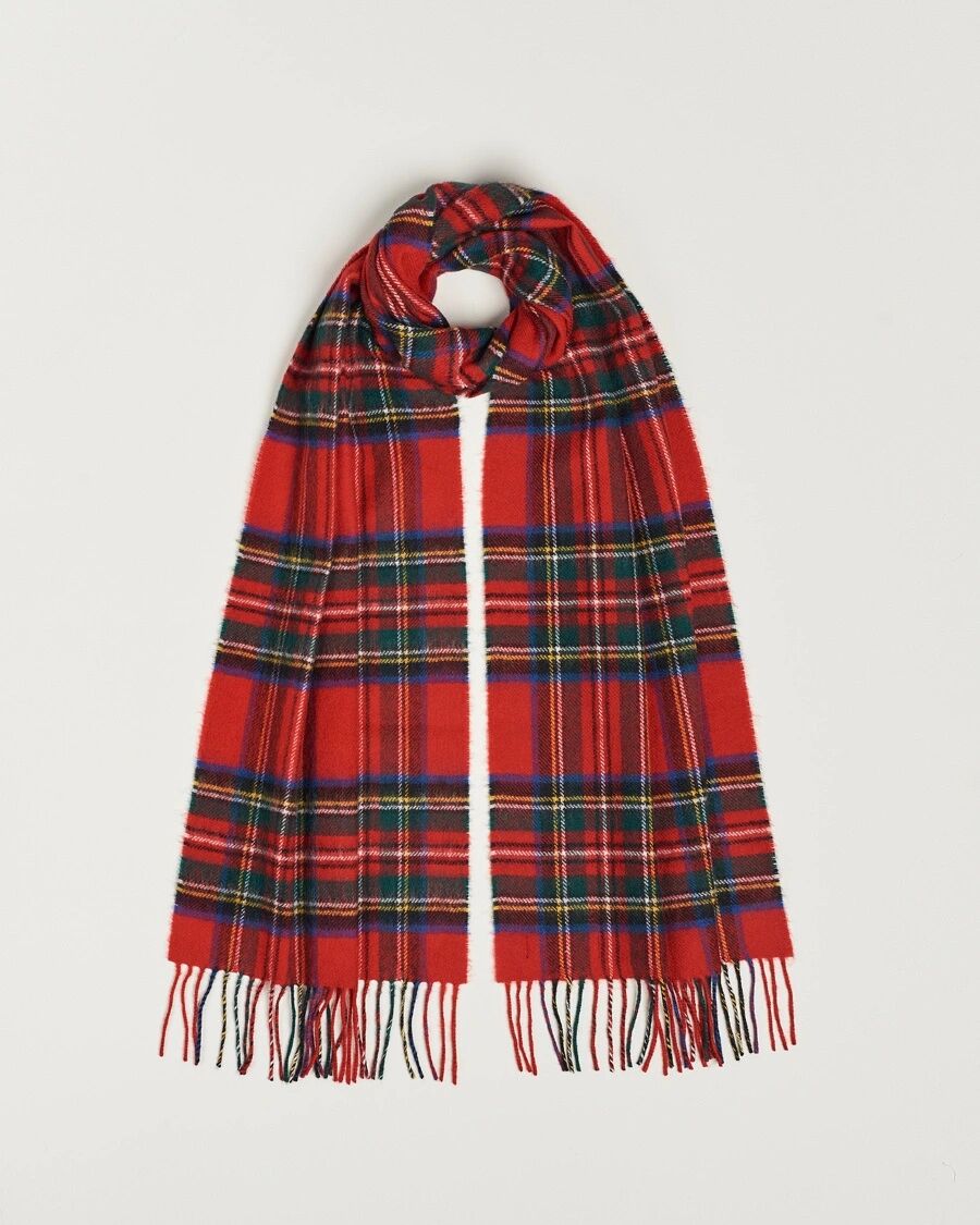 Gloverall Lambswool Scarf Royal Stewart