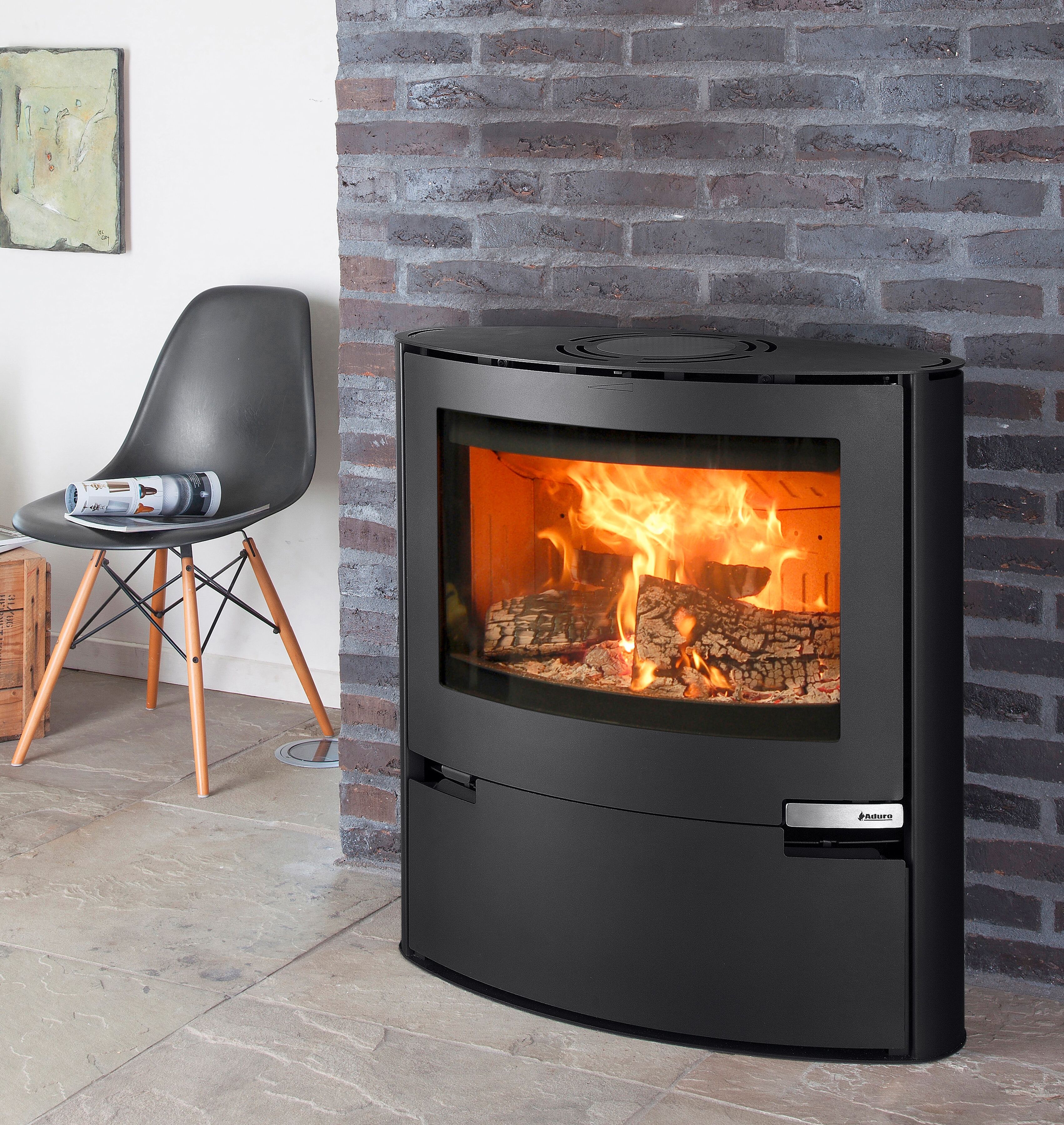 Kaminofen ADURO "Aduro 15", schwarz, Kaminöfen