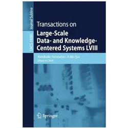 Transactions on Large-Scale Data- and Knowledge-Centered Systems LVIII, Fachbücher von Abdelkader Hameurlain, A Min Tjoa