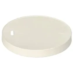Papstar 500 Deckel für Trinkbecher, Pappe Ø 9 cm weiss