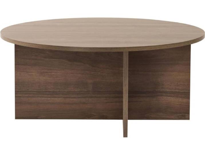 CALICOSY - Couchtisch mit abgerundeter Platte L90 cm - SOLEIL