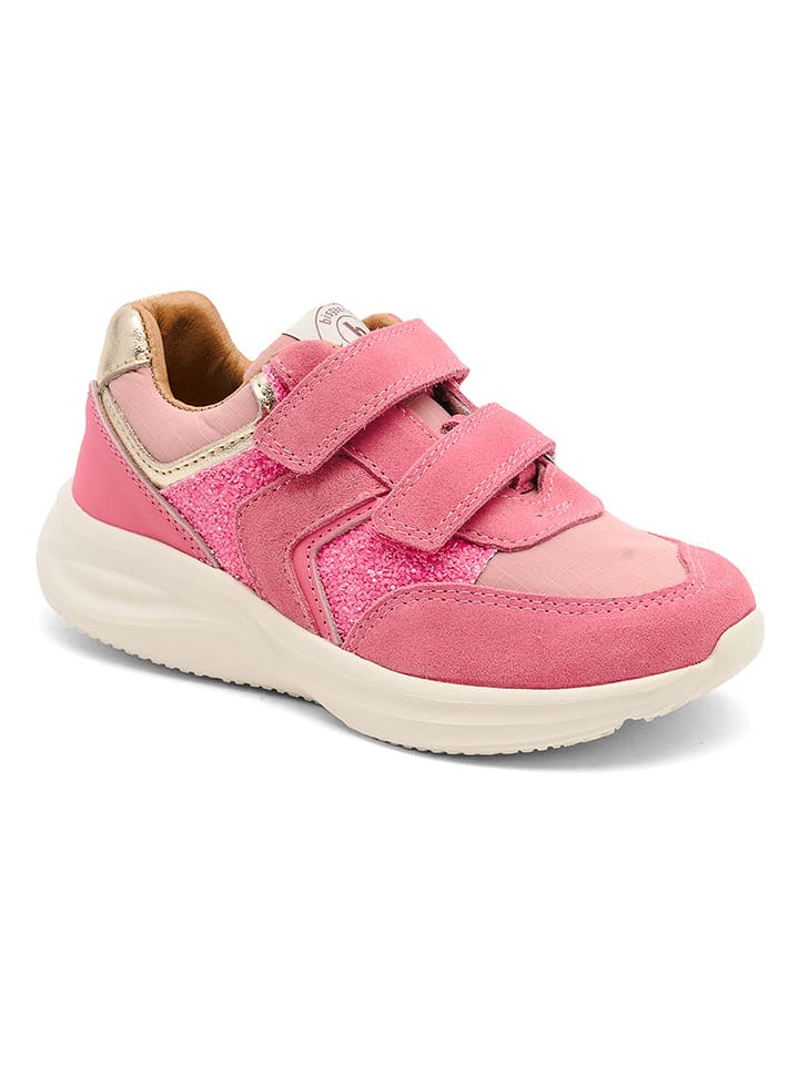 bisgaard Leder-Sneakers "Yuki" in Pink - 23