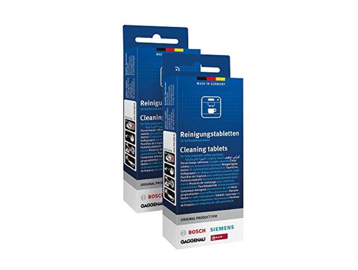 10 x 2 reinigingstabletten voor Bosch Siemens, Neff, Gaggenau 00311979