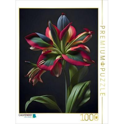 CALVENDO Puzzle Magische Amaryllis | 1000 Teile Lege-Größe 64x48cm Foto-Puzzle für glückliche Stunden