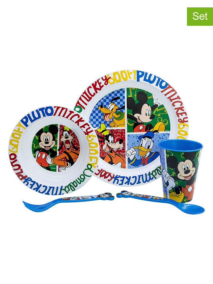 Stor 5tlg. Geschirr-Set "Mickey" - onesize