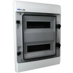 Feuchtraumverteiler Verteilerkasten Unterverteilung 1000V RHp 24 Module UP IP65 UP VDE E-P 36.240