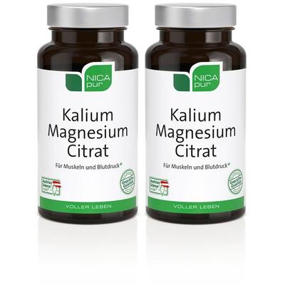 Nicapur Kalium Magnesium Citrat Kapseln 2x 2x60 St