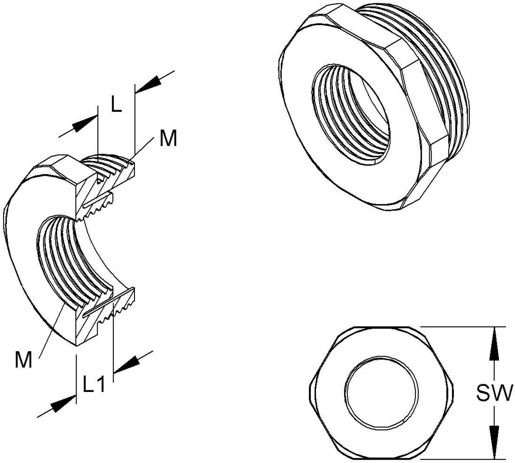 HKL Reduzierring 1893M2516)
