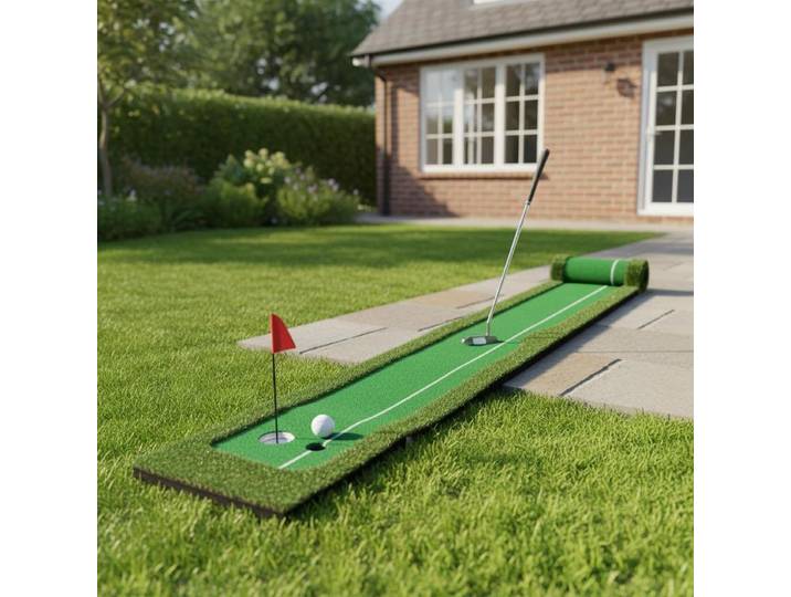Tapis de golf intérieur/extérieur, tapis d'entraînement au golf en gazon artificiel vert