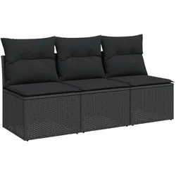 vidaXL, Gartenlounge, Saranen (3x Mittelteil)