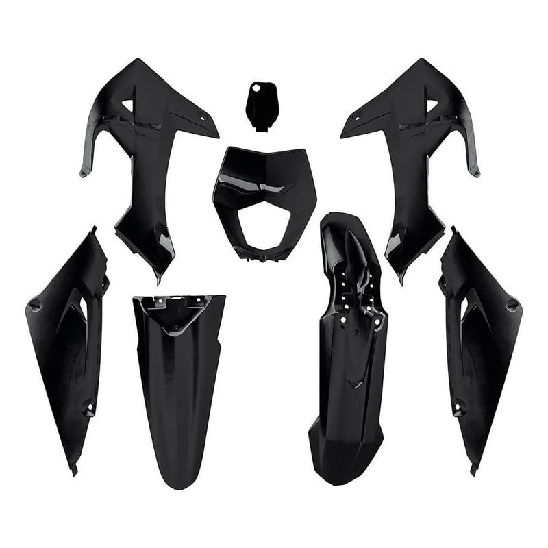 1Tek Origine Kit carénage noir 8 pièces Rieju MRT 2022-