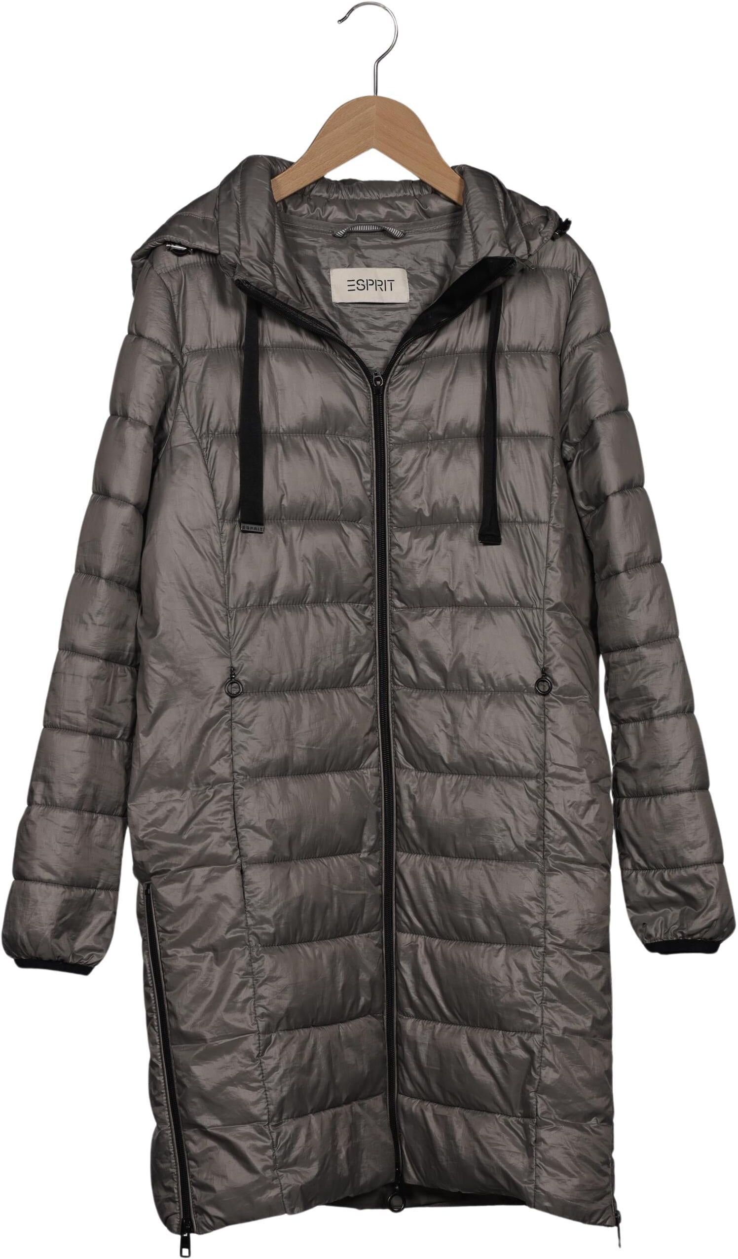 Esprit Damen Mantel, Grau, Gr. XS, Tex / Membran / Synthetik - Second Hand