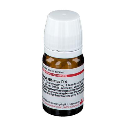 Tartarus Stibiatus D 4 Tabletten 80 St