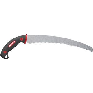 Oregon Astsäge 600136, Premium gebogen, mit Kunststoff-Köcher, Sägeblattlänge 33 cm