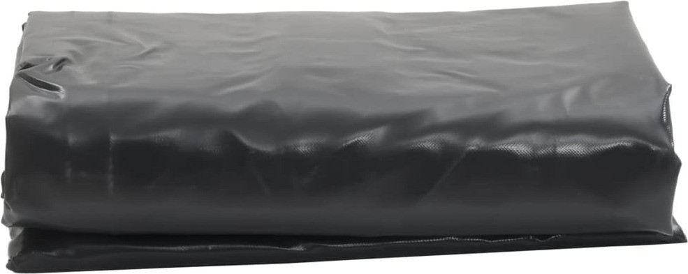 vidaXL Afdekzeil, zwart, 5 x 5 meter, 650 g/m²