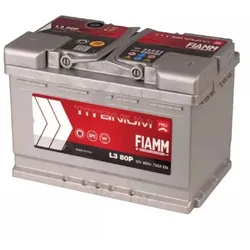 FIAMM Autobatterie Blei-Säure 12V 80Ah 730A rechts 278x175x190 mm