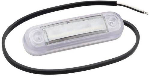 Fristom Umriss-Markierungsleuchte Offene Kabelenden Markierungsleuchte vorne 12 V, 24V Weiß Transparent