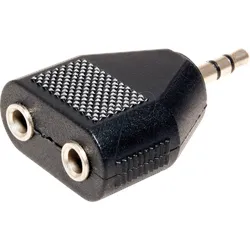 VALUE 11994440 - 3,5mm Klinke Adapter, 1x Stecker / 2x Buchse