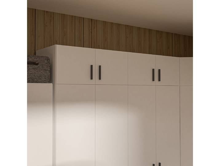 Schrankaufsatz Tabourt 178cm Weiß Spanplatte, foliert