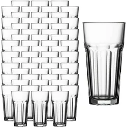 Pasabahce Casablanca Longdrinkgläser, Trinkgläser, Transparent