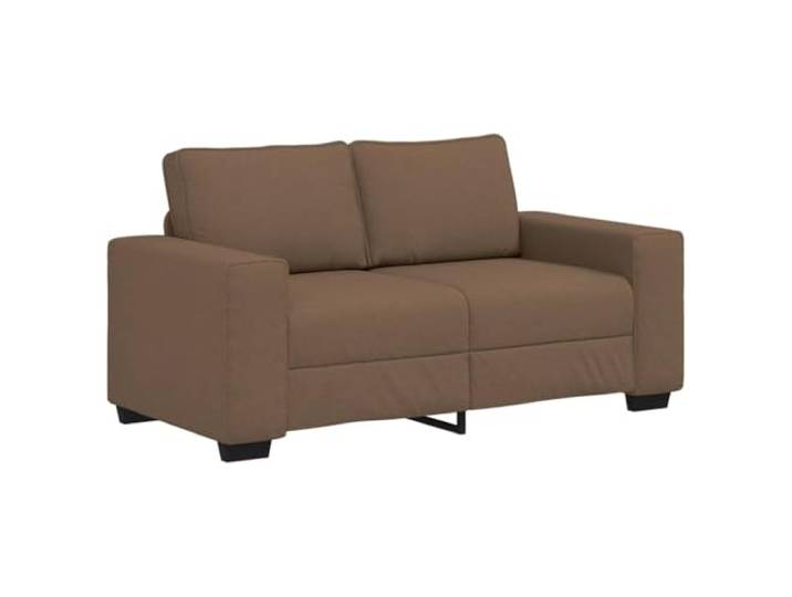 vidaXL 2-Sitzer-Sofa Braun 160x77x82 cm Stoff