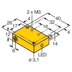 Turck Sensor BI2-Q12-AZ31X