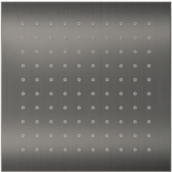 Herzbach LIVING SPA Slim-Regenbrause 11.600200.2.40 200x20 0mm, Schwarz Stahl