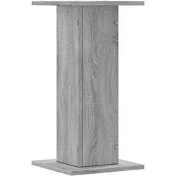 vidaXL Joy (Ständer, Nicht beweglich), Lautsprecher Ständer + Wandmontage, Grau