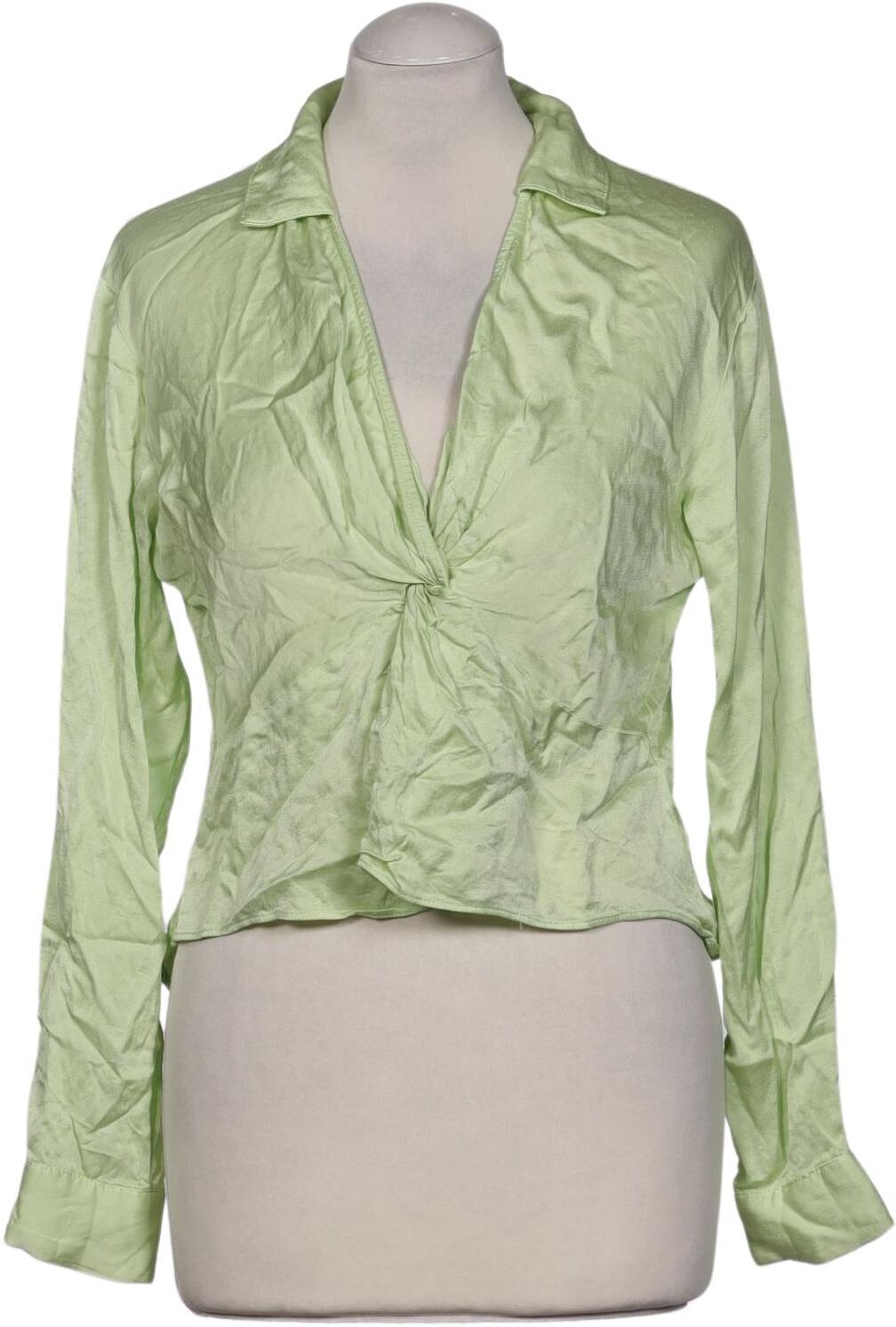 Urban Outfitters Damen Bluse, Hellgrün, Gr. M, Viskose - Second Hand