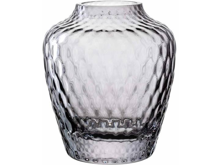 Vase Leonardo Grau Kalk-Natron-Glas D 10 H 21 cm - Vase