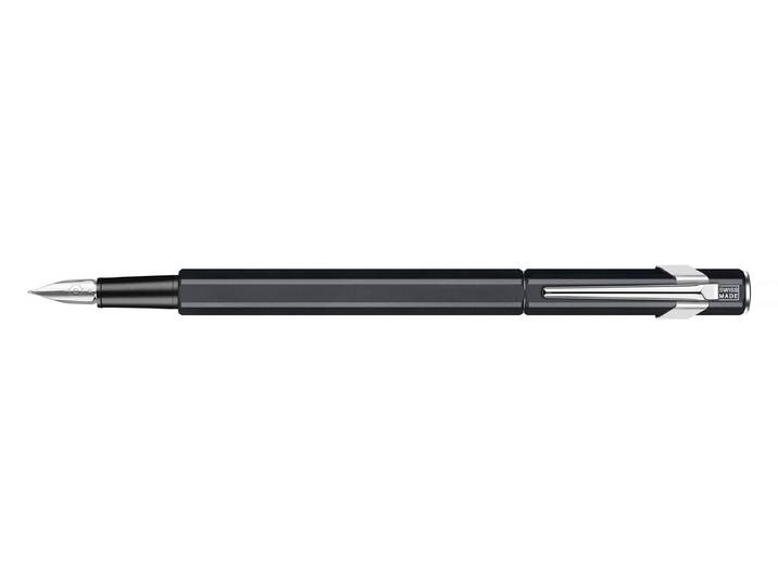 Füllfederhalter Caran d'Ache 849 Cl , schwarz, Kunststoff, Stifte, Füllfederhalter
