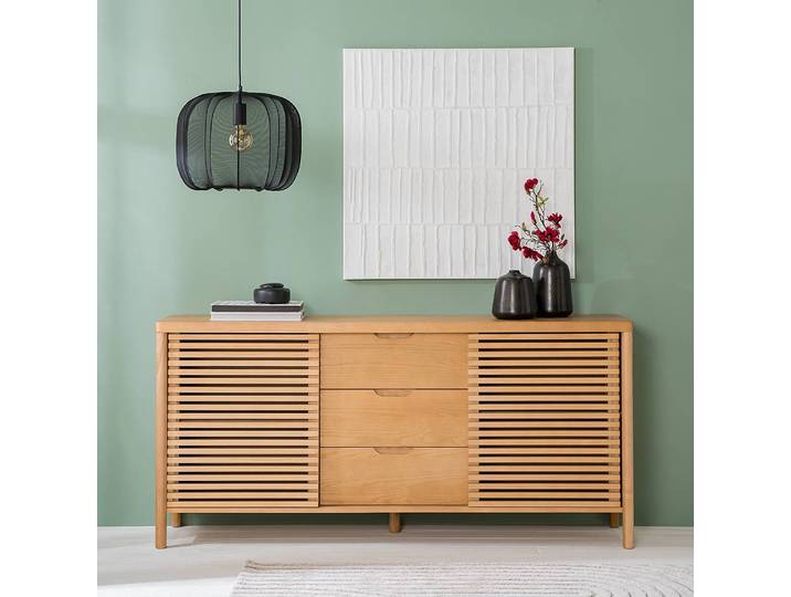 Enfilade - 174 cm 174 x 82 x 42cm Beige/Marron