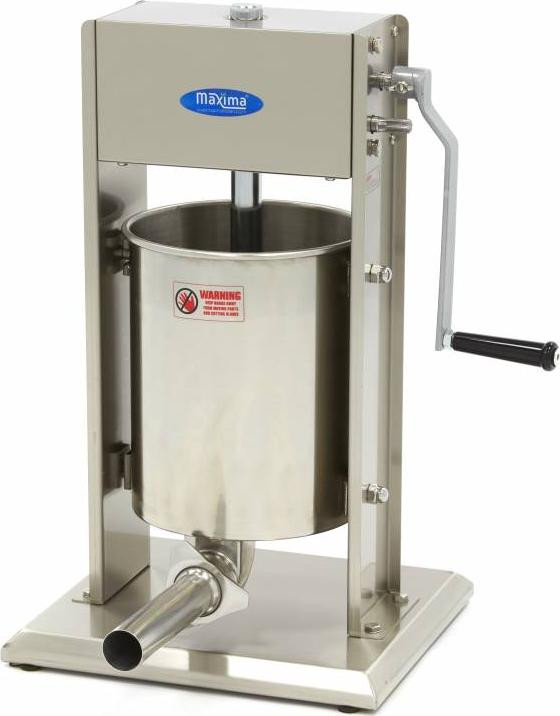 Maxima Gastro worstvuller - 10 liter - Verticaal - inclusief 4 vulslangen