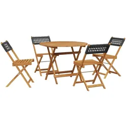 vidaXL, Gartentisch + Balkontisch, Jabures (90 x 90 x 75 cm)