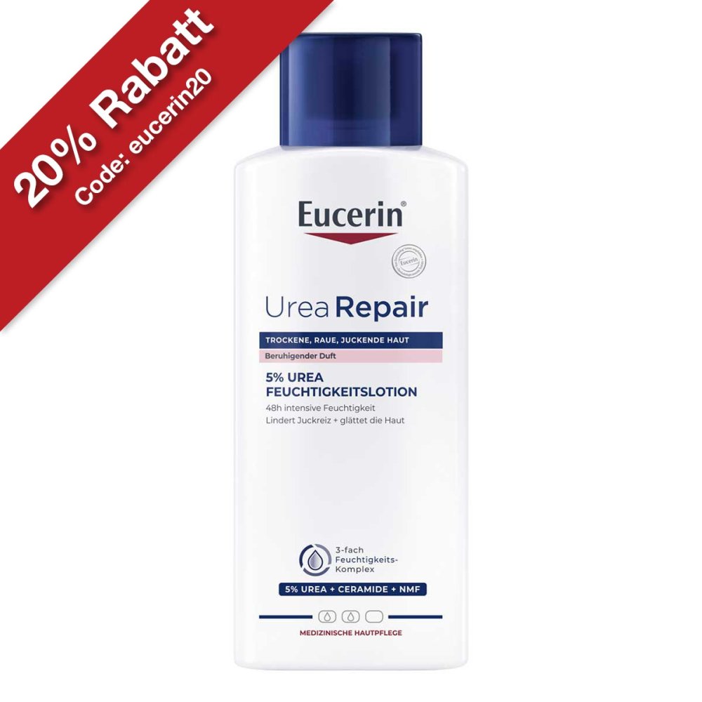 Beiersdorf AG Eucerin Eucerin UreaRepair Plus 5% Urea mit beruhigendem Duft 16502614